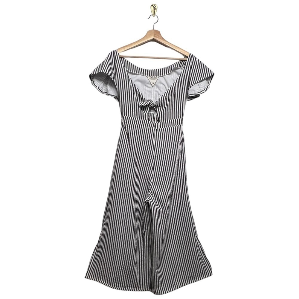 Conrado Johanna Jumpsuit Grey White Stripe Xs — image 3 of 8